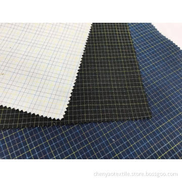 T/C Oxford Woven Yarn-dyed Plaid Fabric